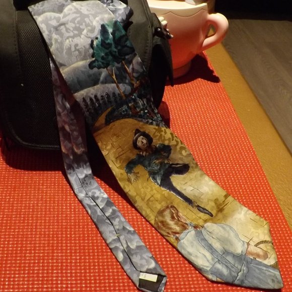 Vintage Wizard of Oz Silk Tie - Picture 1 of 5